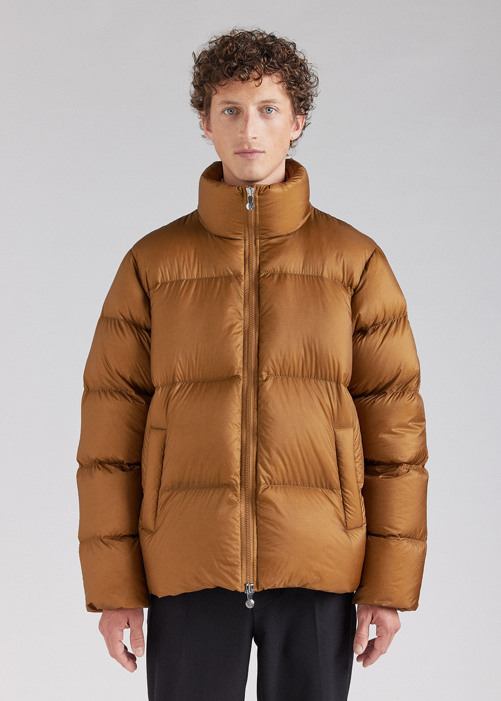 Doudoune unisexe chaude Pyrenex Shift Ripstop bronze brown