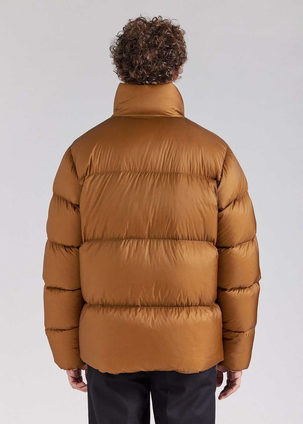 Doudoune unisexe chaude Pyrenex Shift Ripstop bronze brown