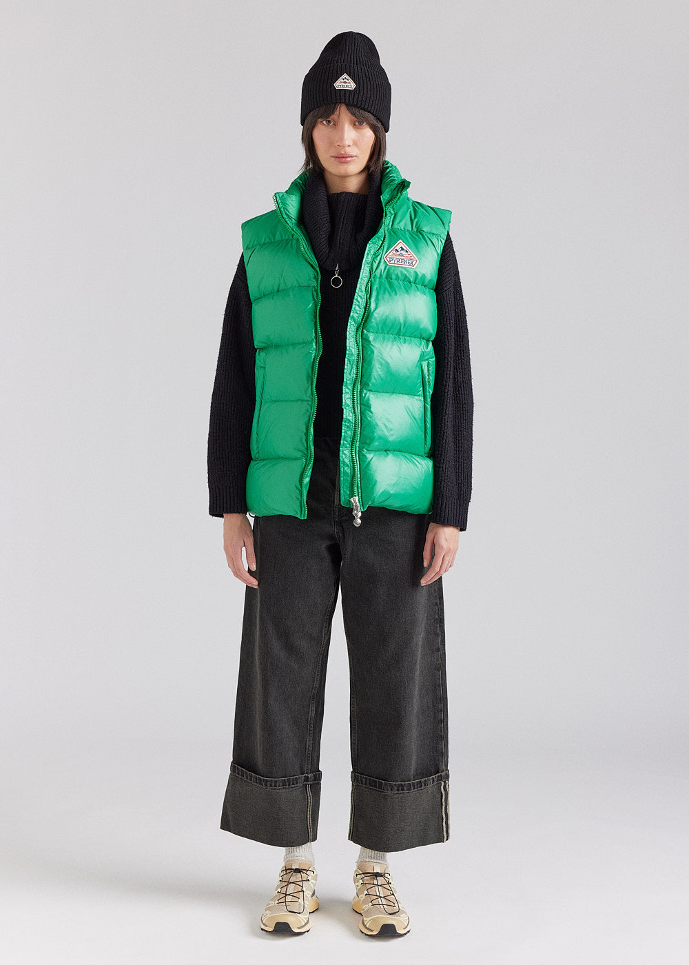 Doudoune sans-manche unisexe Pyrenex John verte