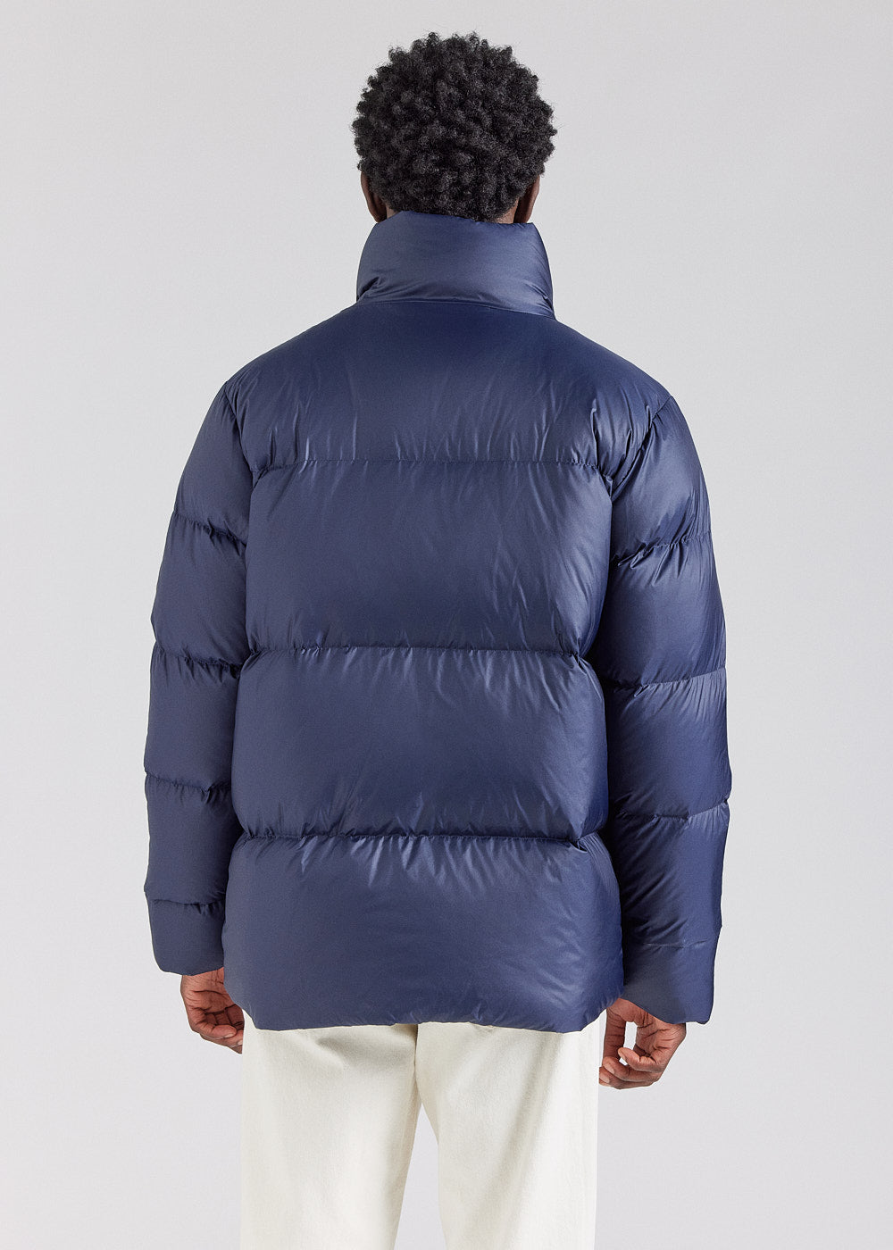 Doudoune duvet unisexe Pyrenex Shift en tissu mat Amiral