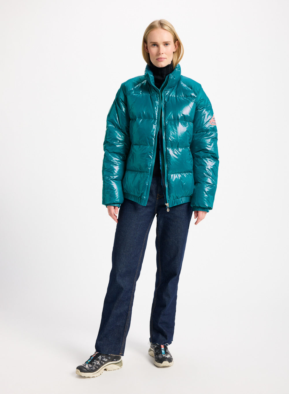 Doudoune Pyrenex Vintage Mythic unisexe bleu turquoise