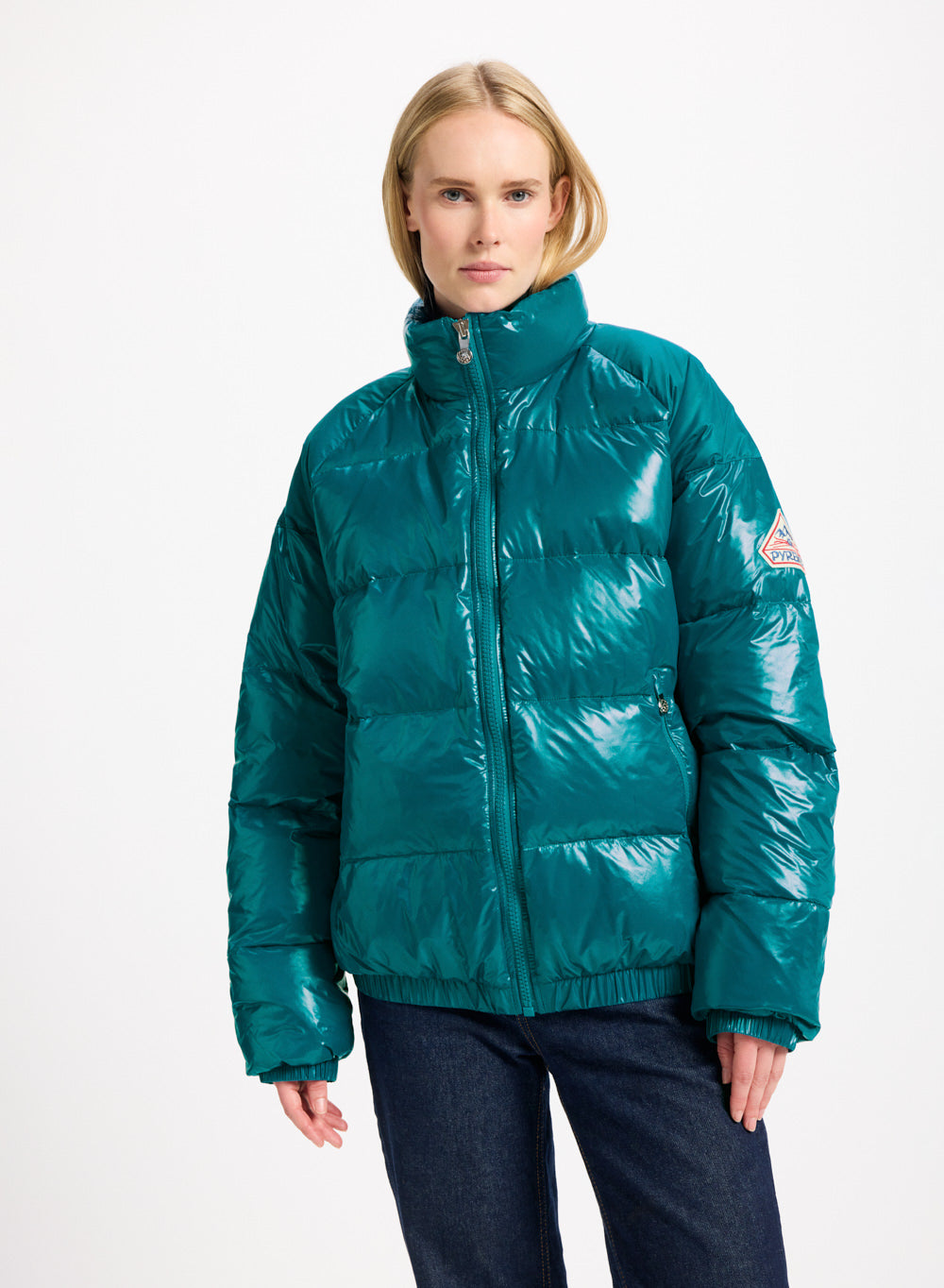 Doudoune Pyrenex Vintage Mythic unisexe bleu turquoise