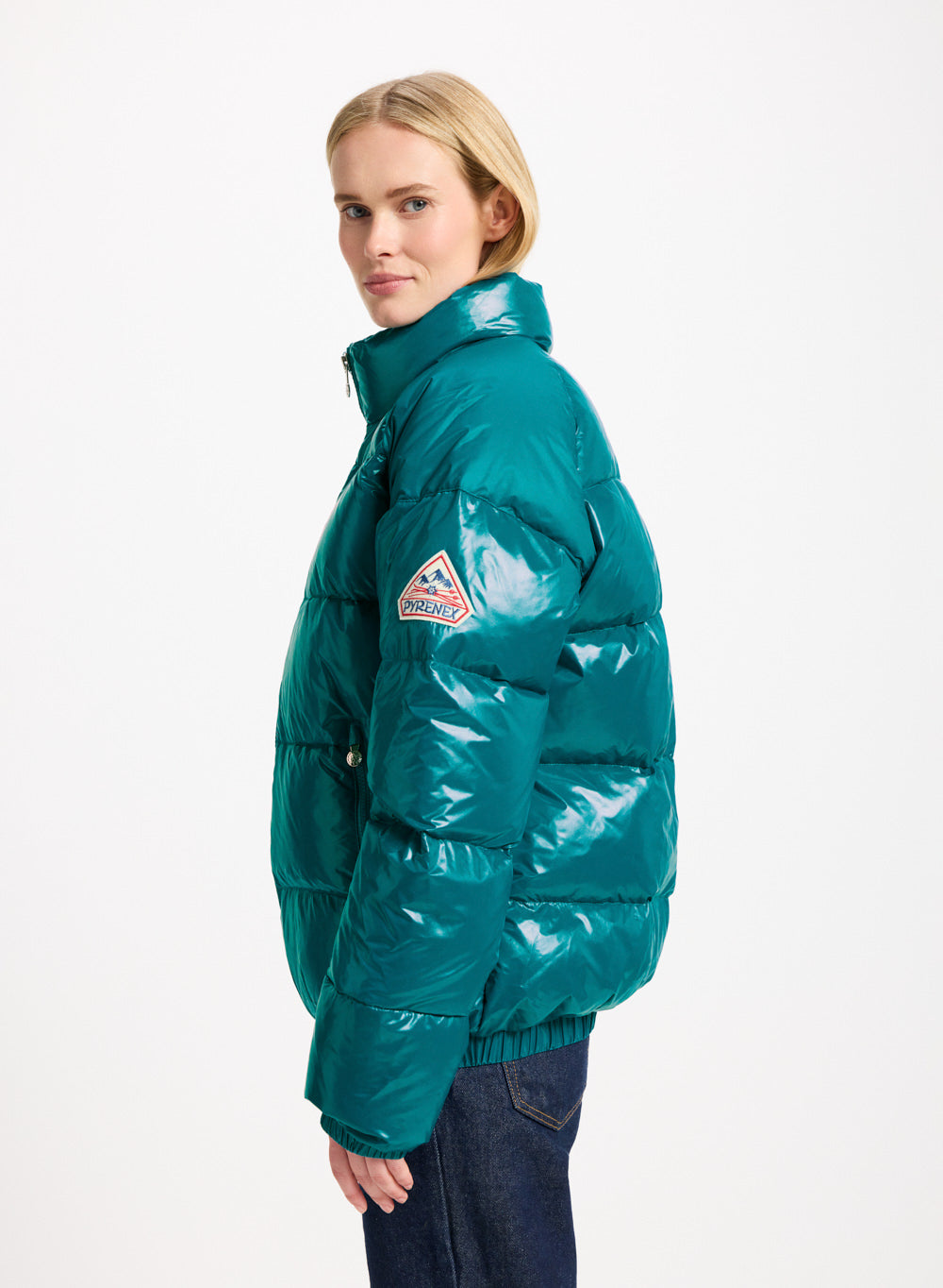 Doudoune Pyrenex Vintage Mythic unisexe bleu turquoise