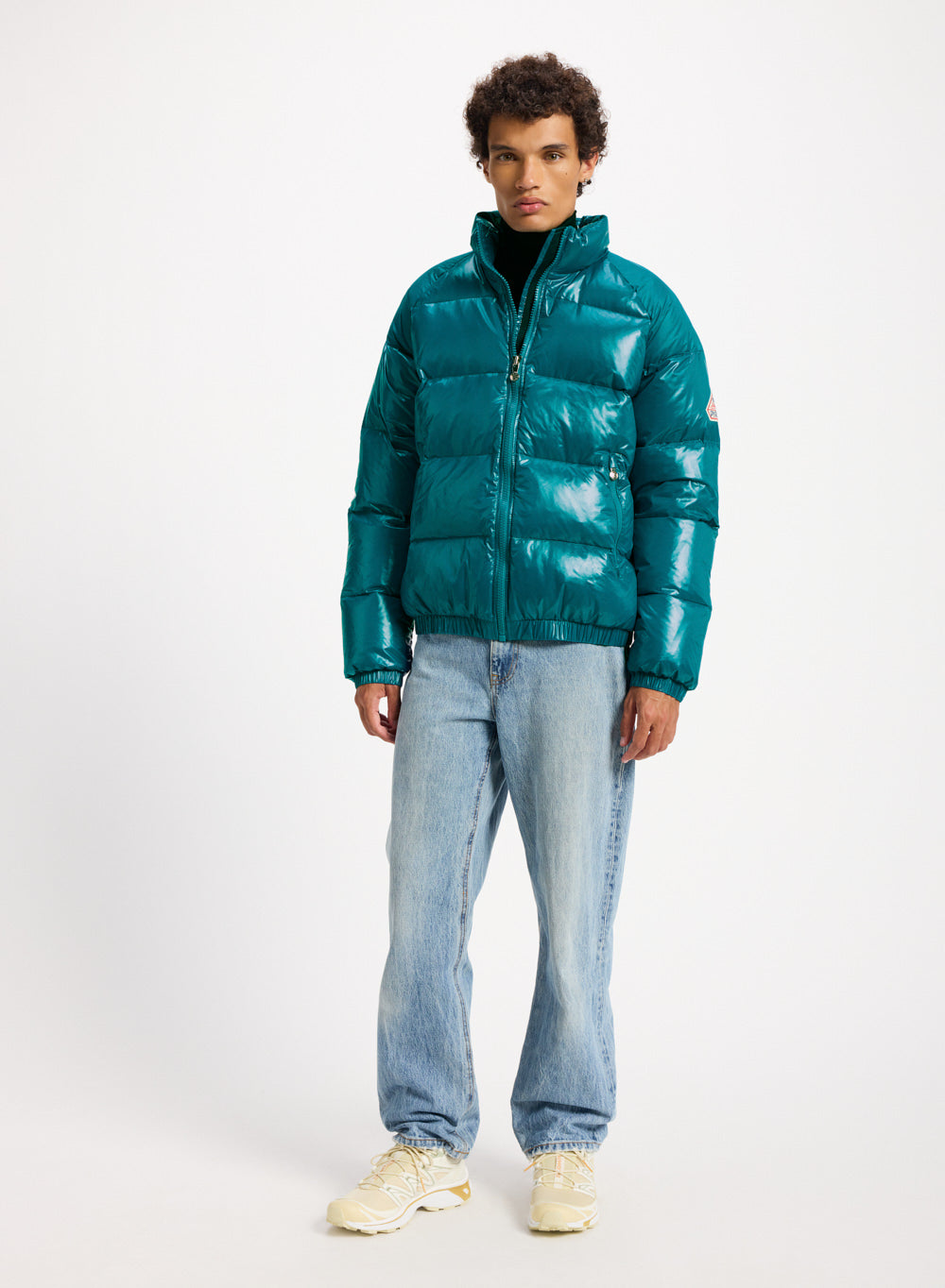 Doudoune Pyrenex Vintage Mythic unisexe bleu turquoise