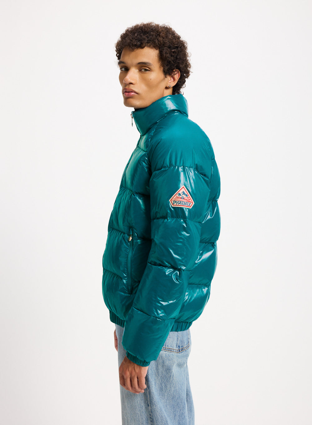 Doudoune Pyrenex Vintage Mythic unisexe bleu turquoise