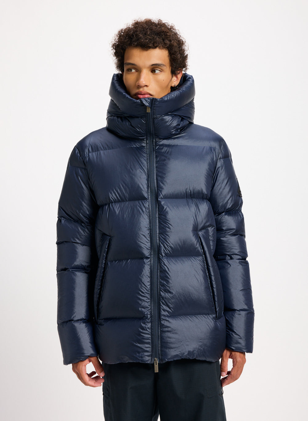 Doudoune unisexe made in France Pyrenex Barry 2 bleu marine