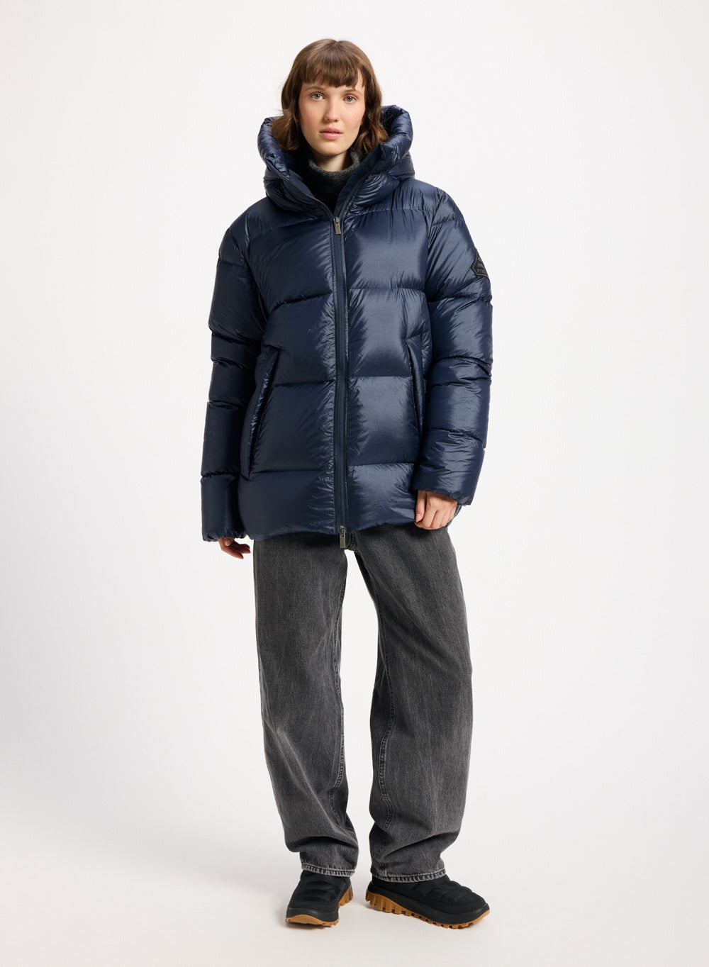 Doudoune unisexe made in France Pyrenex Barry 2 bleu marine