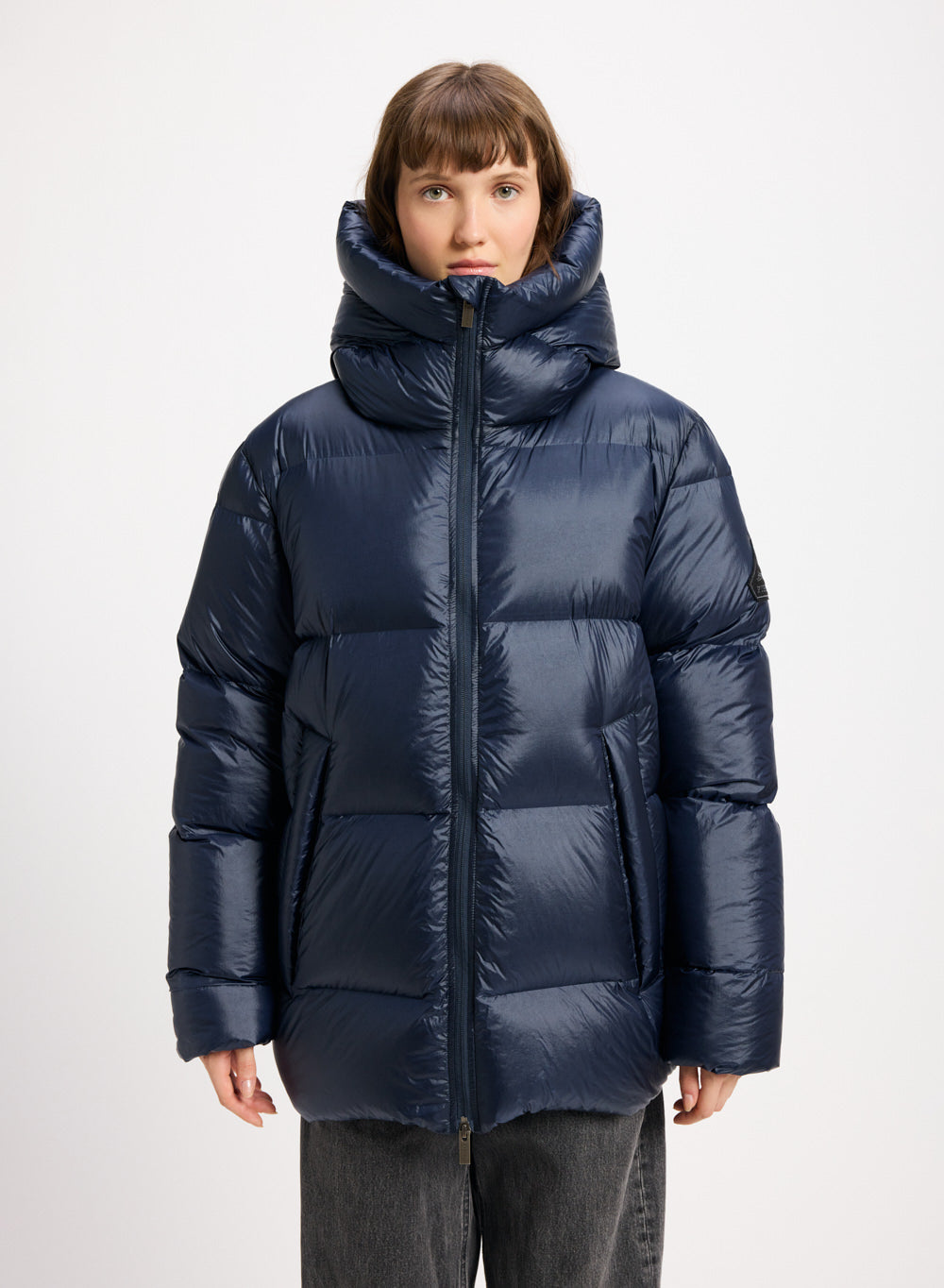 Doudoune unisexe made in France Pyrenex Barry 2 bleu marine