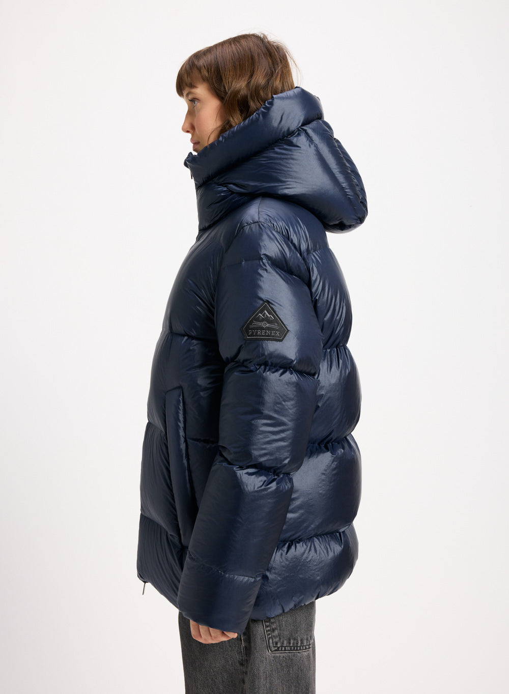 Doudoune unisexe made in France Pyrenex Barry 2 bleu marine