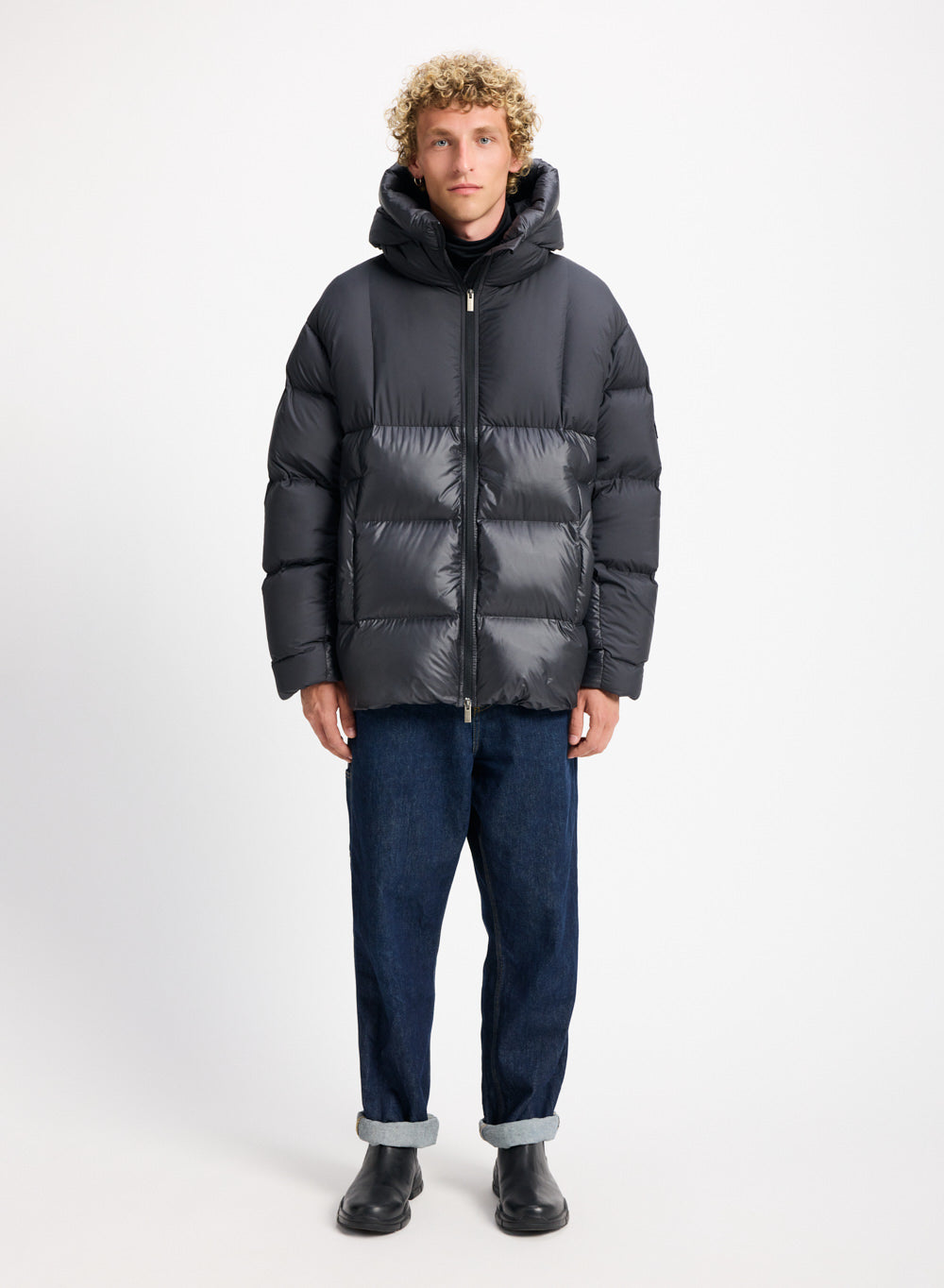 Doudoune pour homme made in Saint-Sever Pyrenex Eneko noire