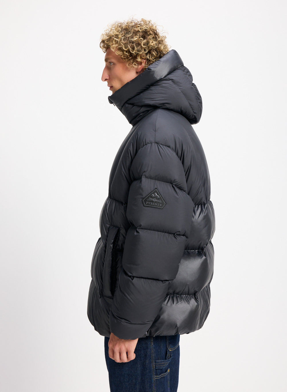 Doudoune pour homme made in Saint-Sever Pyrenex Eneko noire