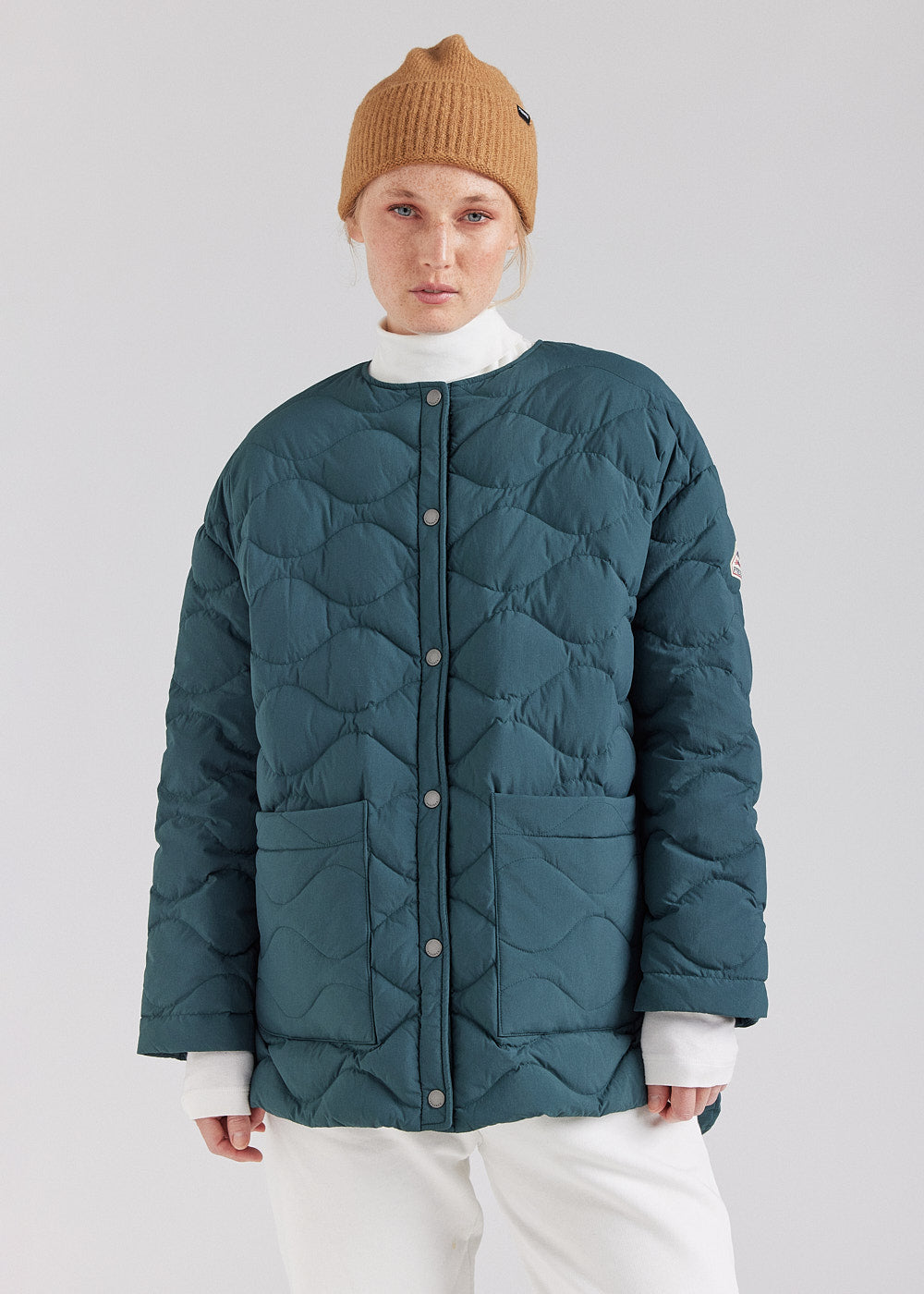 Doudoune légère pour femme Pyrenex Sienna baltic green