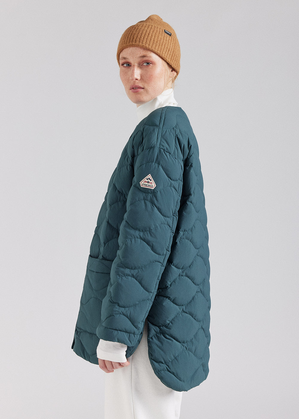 Doudoune légère pour femme Pyrenex Sienna baltic green