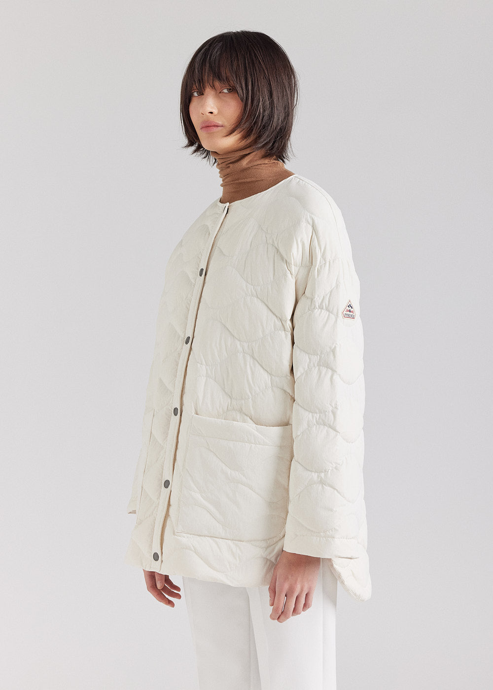 Doudoune légère pour femme Pyrenex Sienna chalk