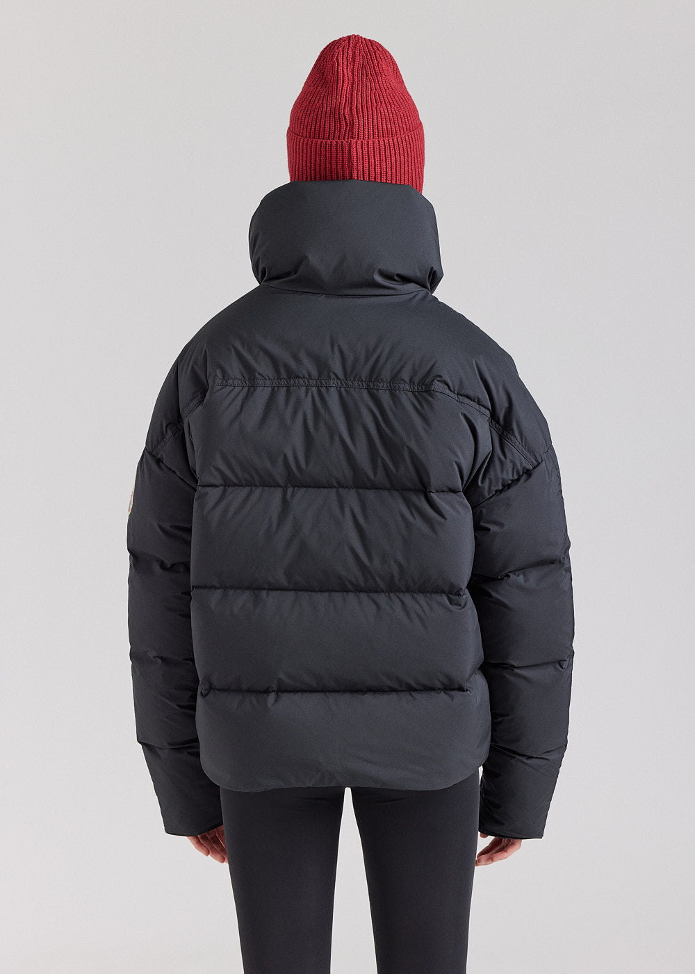 Doudoune à col enveloppant pour femme Pyrenex Judith noire