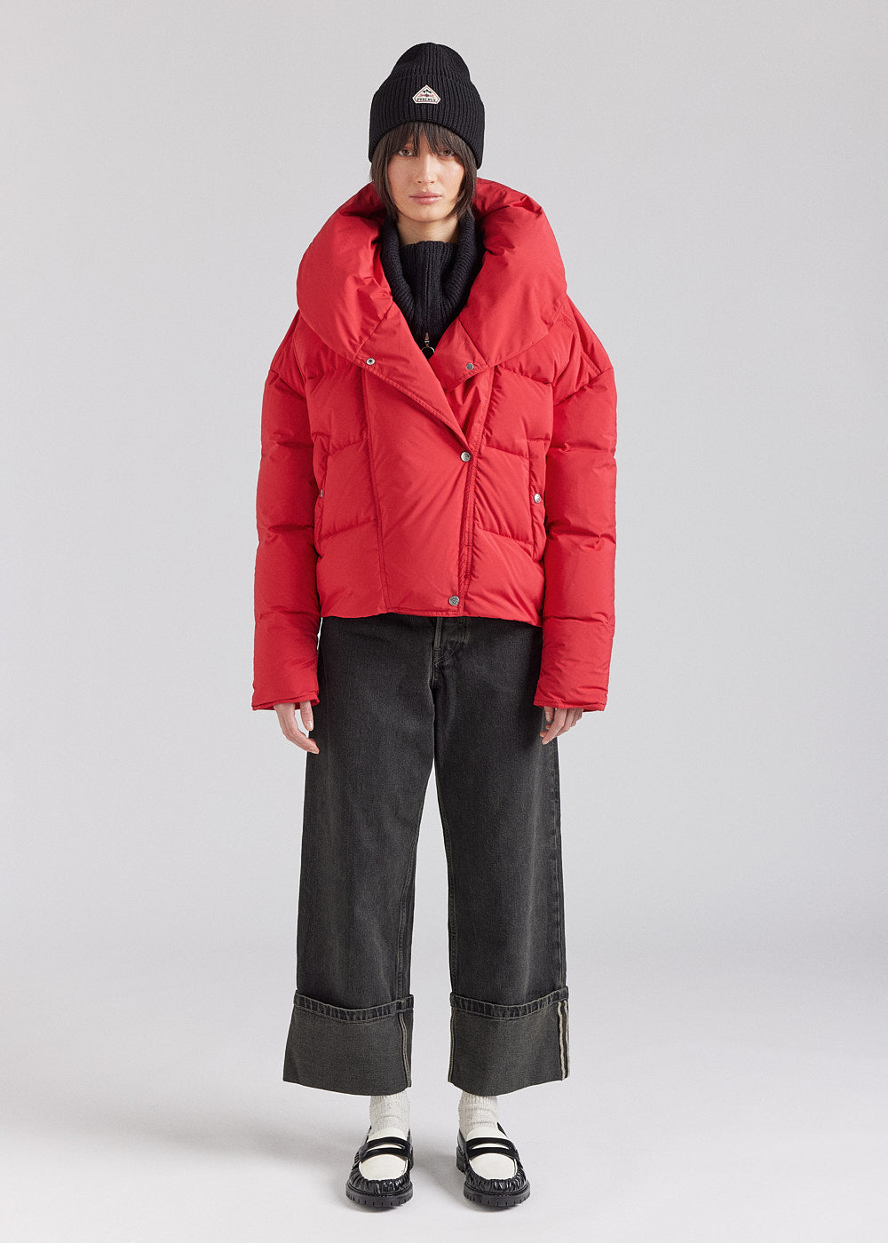 Doudoune à col enveloppant pour femme Pyrenex Judith carmen