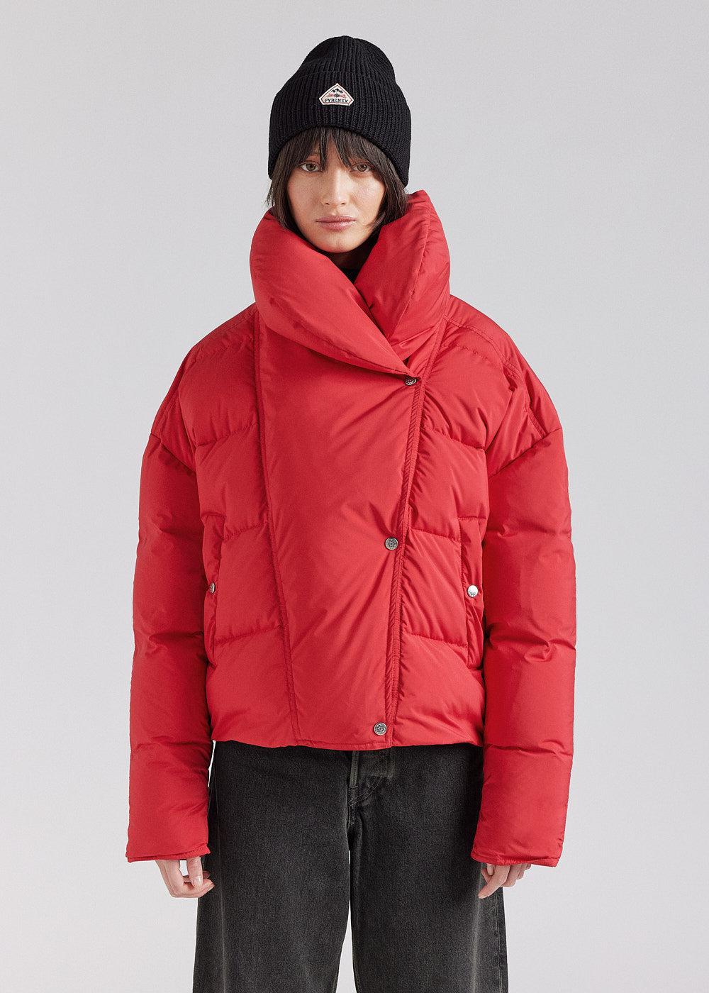 Doudoune à col enveloppant pour femme Pyrenex Judith carmen