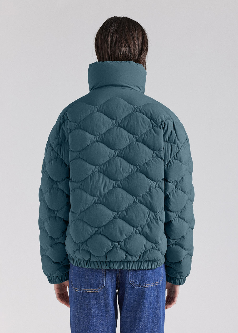 Doudoune courte bomber Pyrenex Enola baltic green
