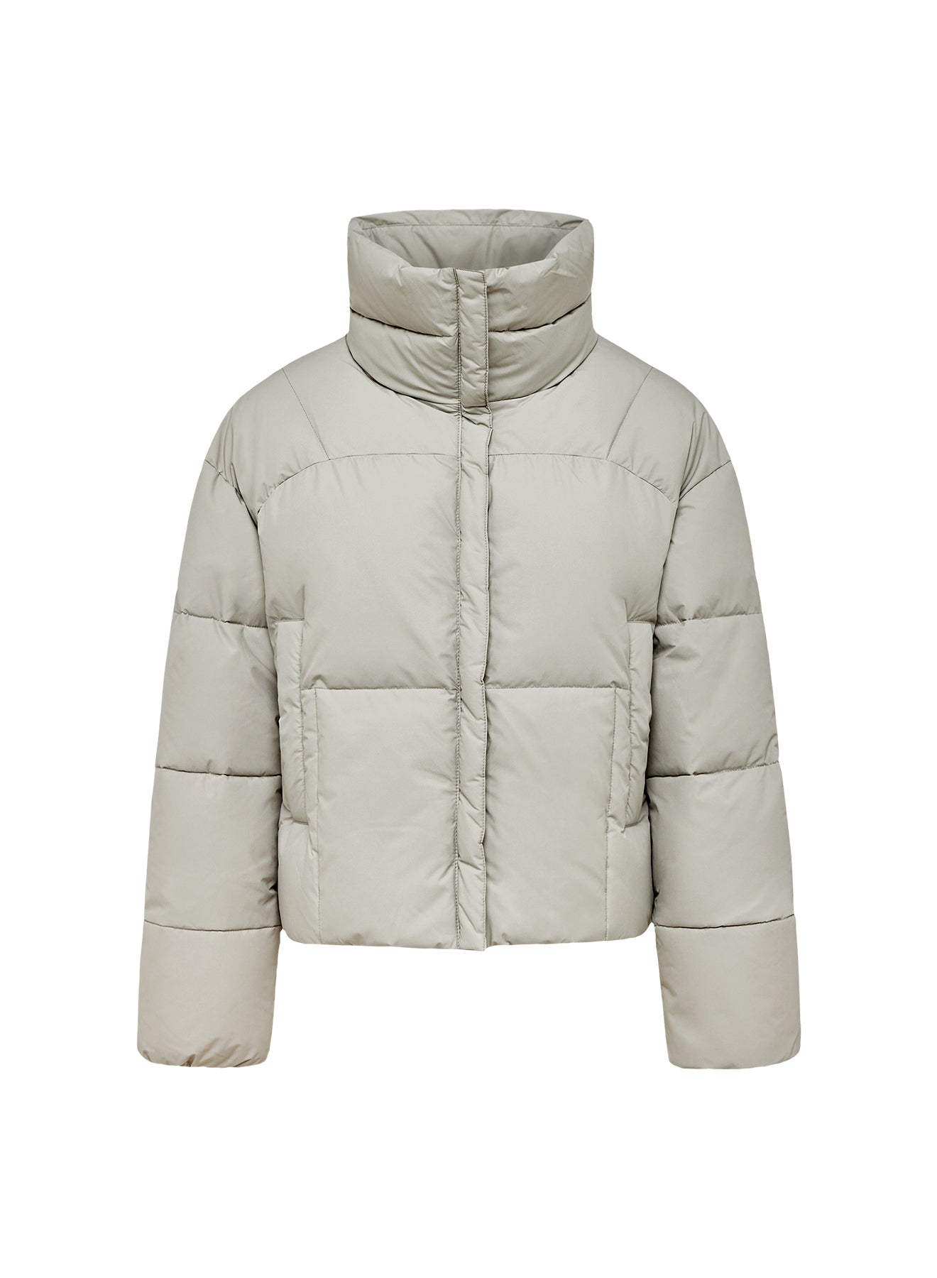 Doudoune courte femme Pyrenex Harmonie Crop Willow Grey