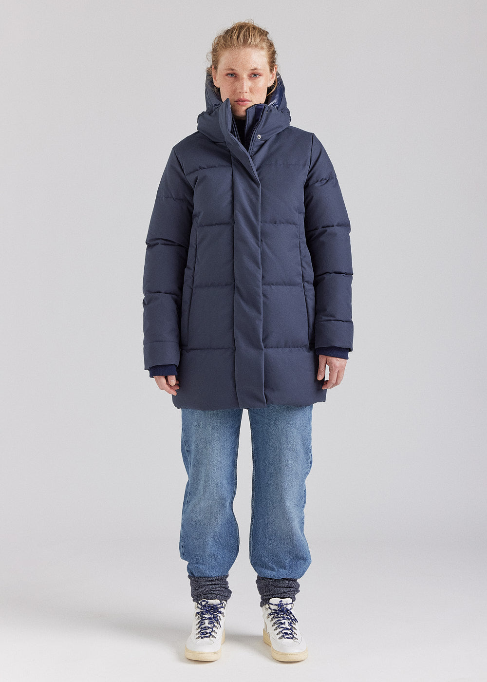 Doudoune Pyrenex Phenix femme recylée en duvet naturel Amiral