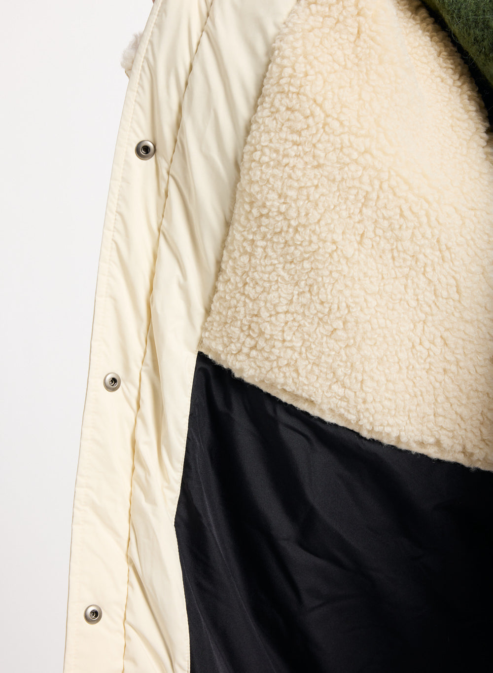 Doudoune longue pour femme Pyrenex Blossom ivoire