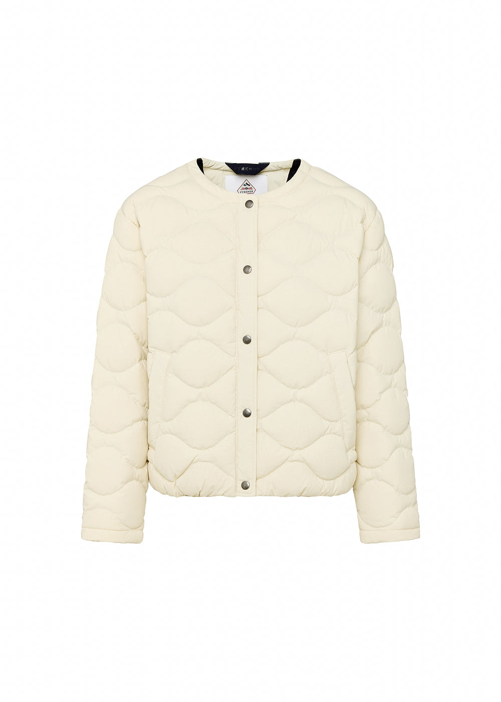 Doudoune légère Nacre pour femme blanche