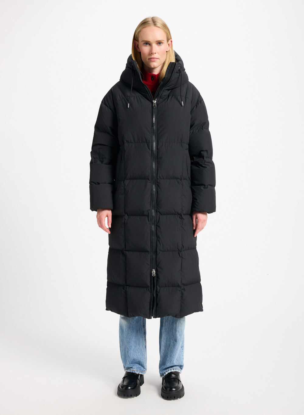 Doudoune longue pour femme Pyrenex Attract noire