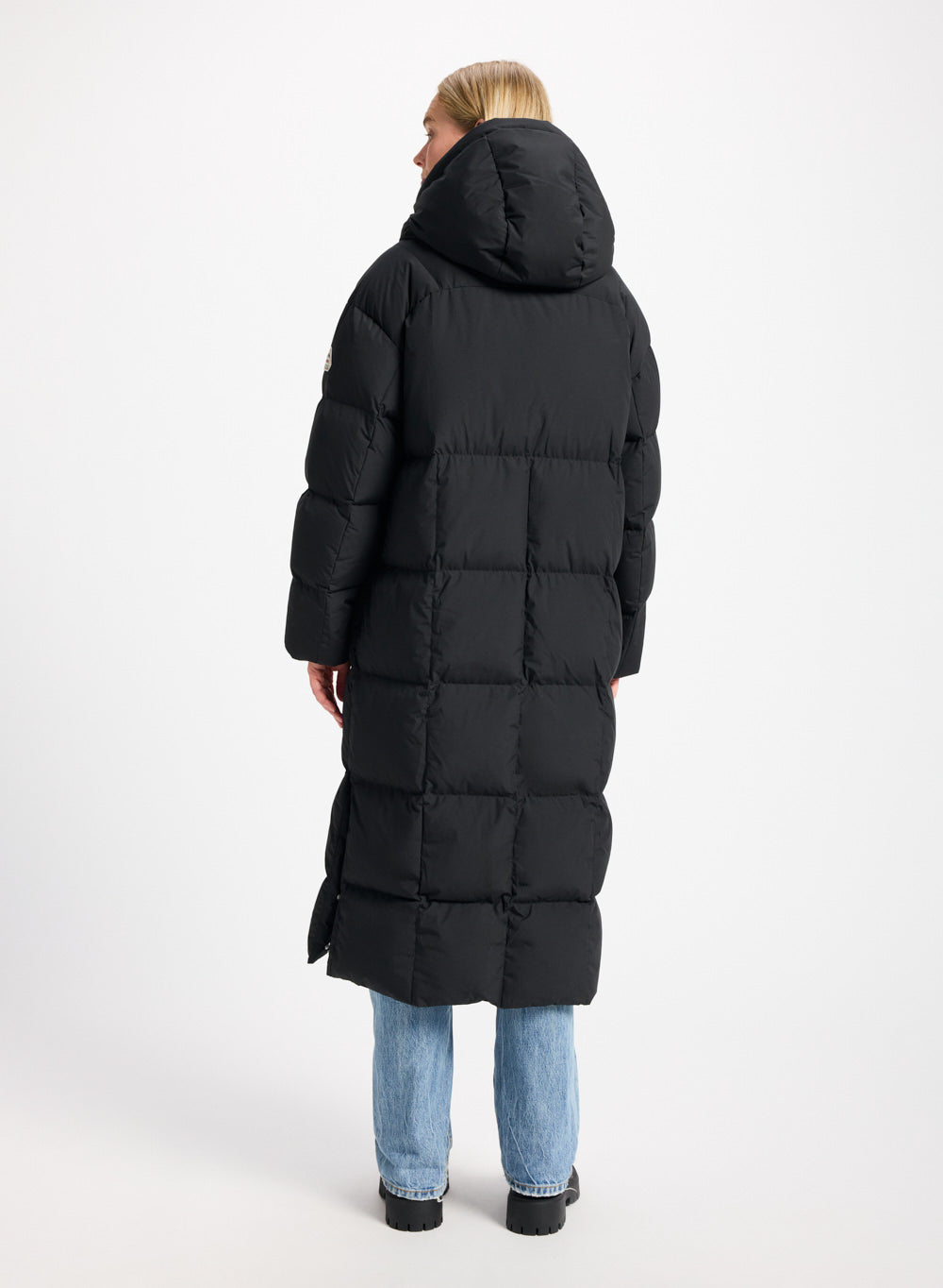 Doudoune longue pour femme Pyrenex Attract noire