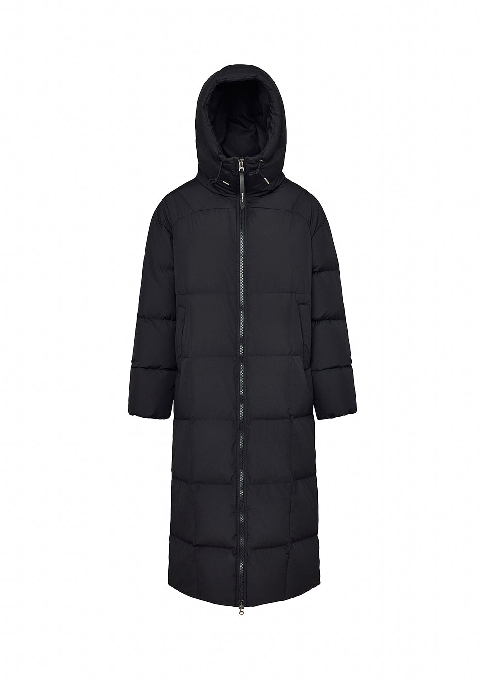 Doudoune longue pour femme Pyrenex Attract noire