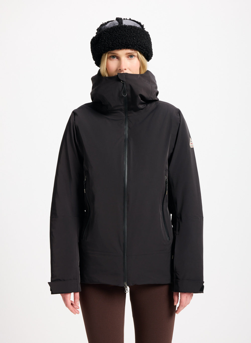 Veste parka en duvet pour femme Pyrenex Nova noire