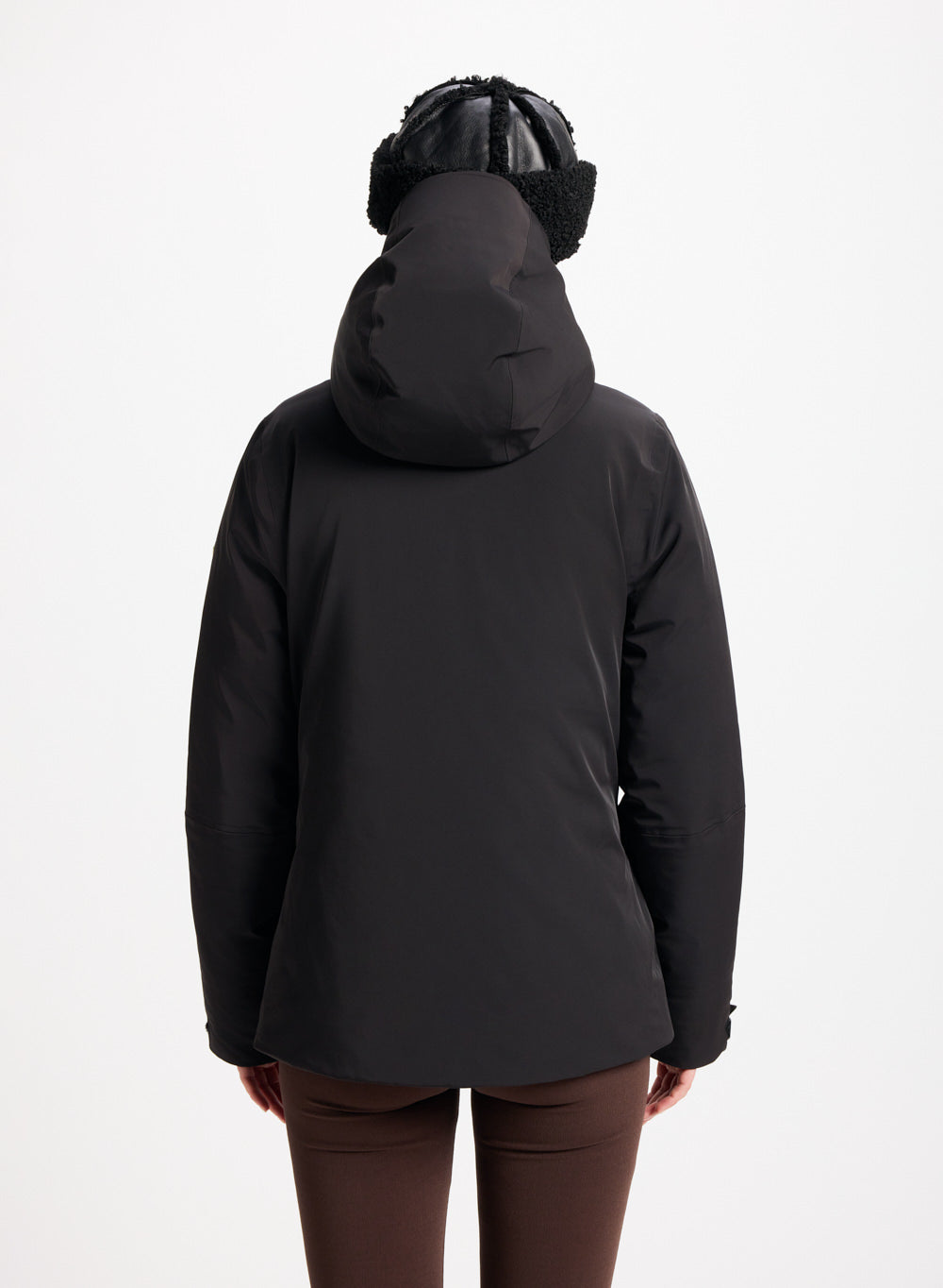 Veste parka en duvet pour femme Pyrenex Nova noire