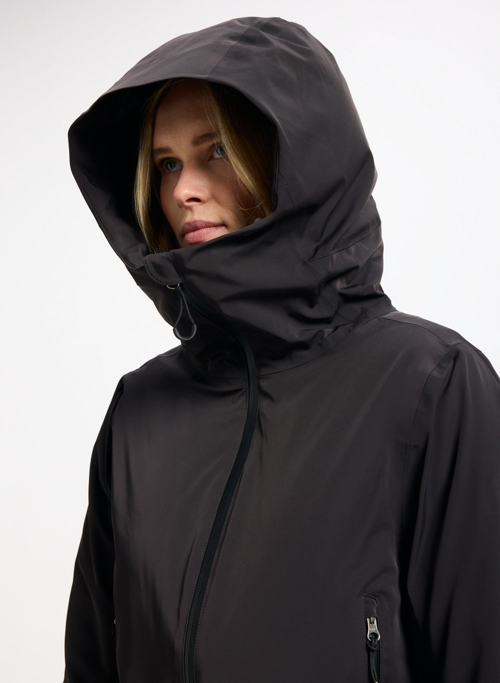 Veste parka en duvet pour femme Pyrenex Nova noire