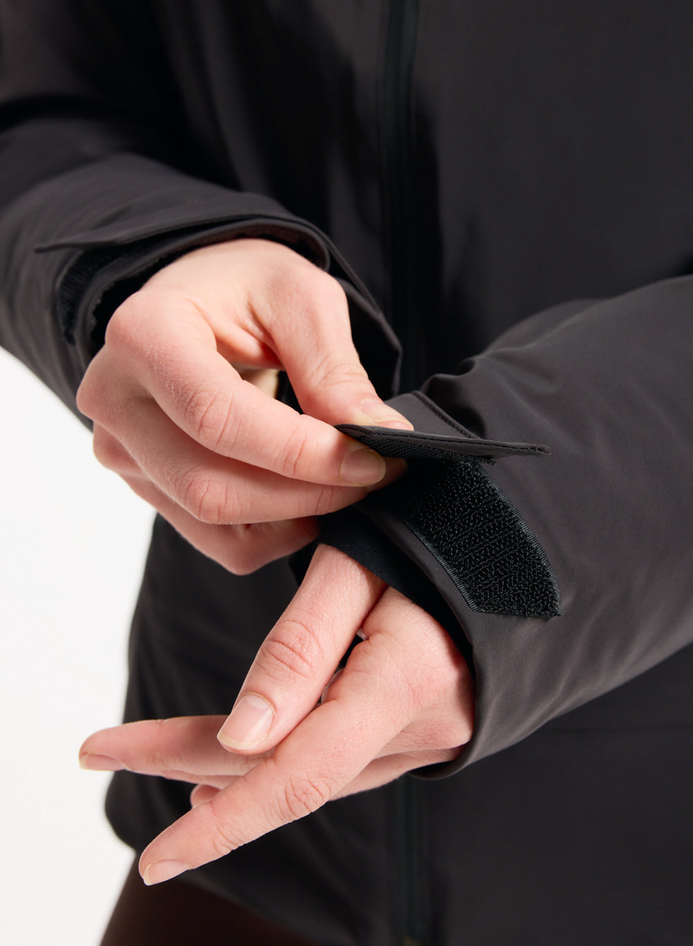 Veste parka en duvet pour femme Pyrenex Nova noire