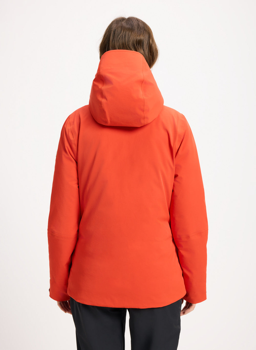Veste parka en duvet pour femme Pyrenex Nova orange