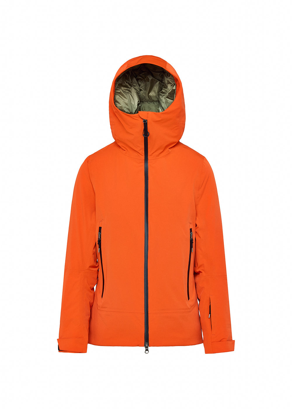 Veste parka en duvet pour femme Pyrenex Nova orange