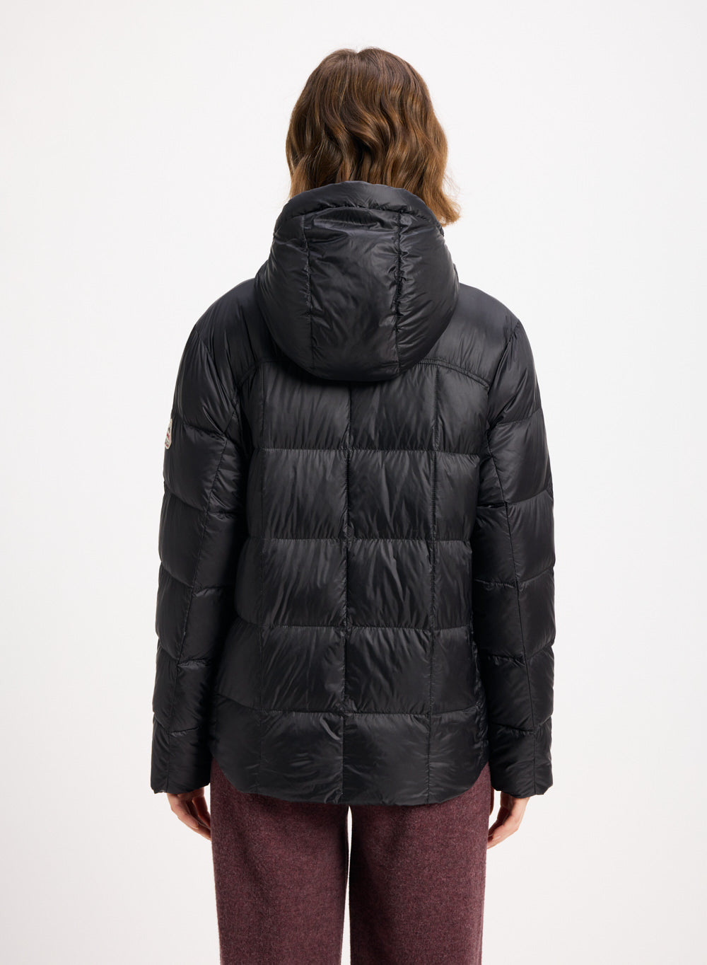 Doudoune légères à capuche pour femme Pyrenex Bassia noire