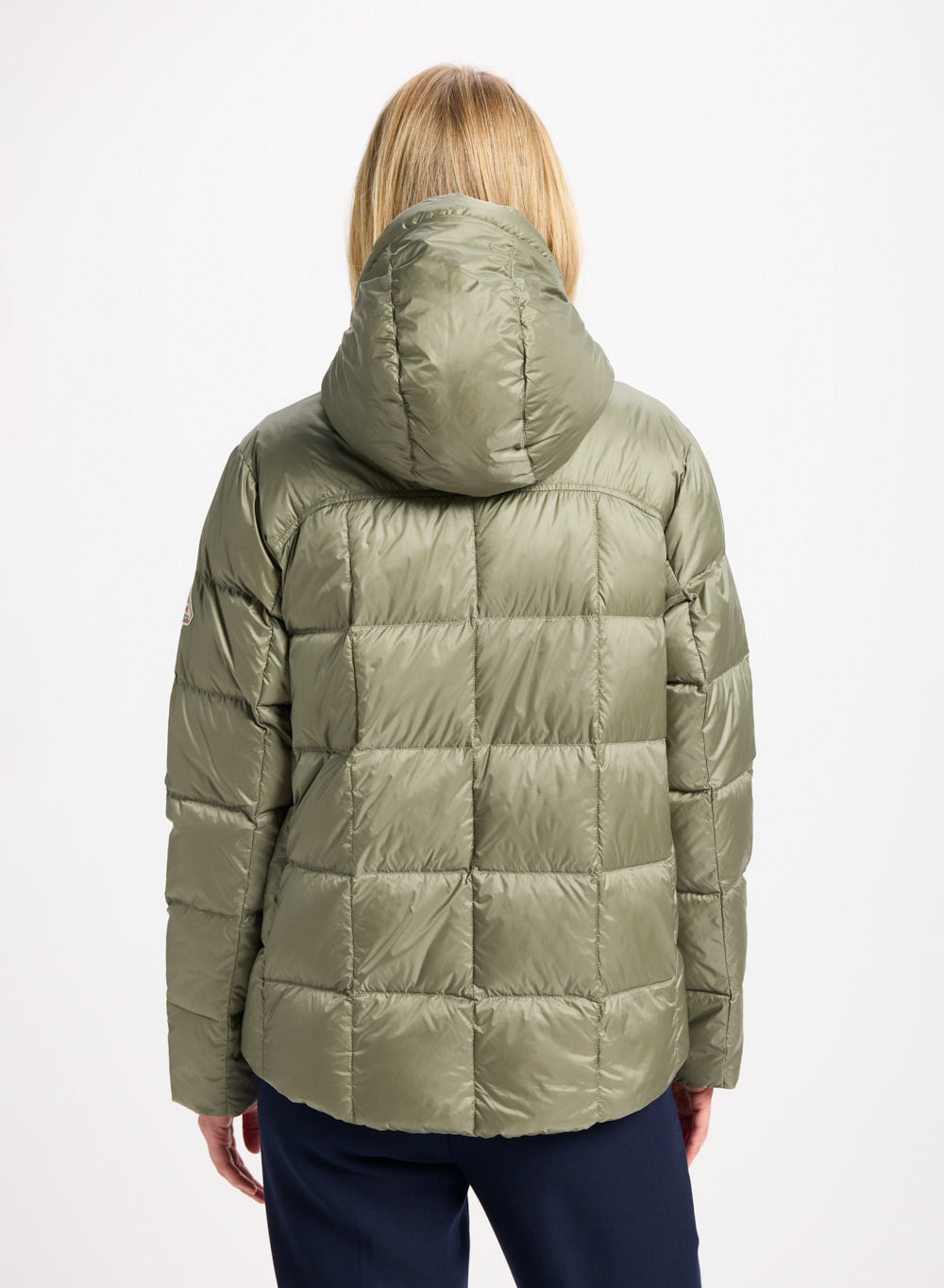 Doudoune légères à capuche pour femme Pyrenex Bassia kaki