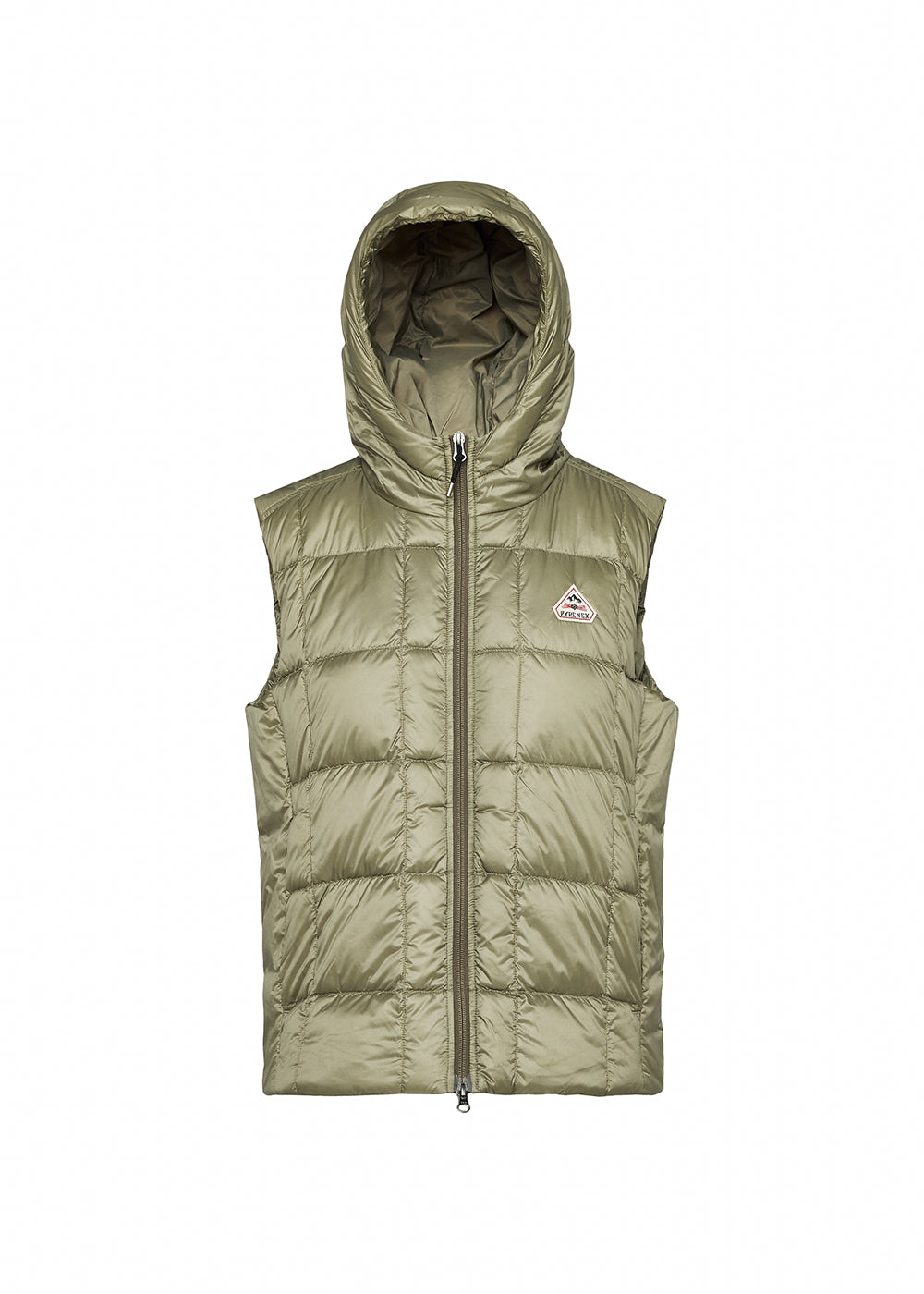 Doudoune légère sans manches pour femme Bassia kaki