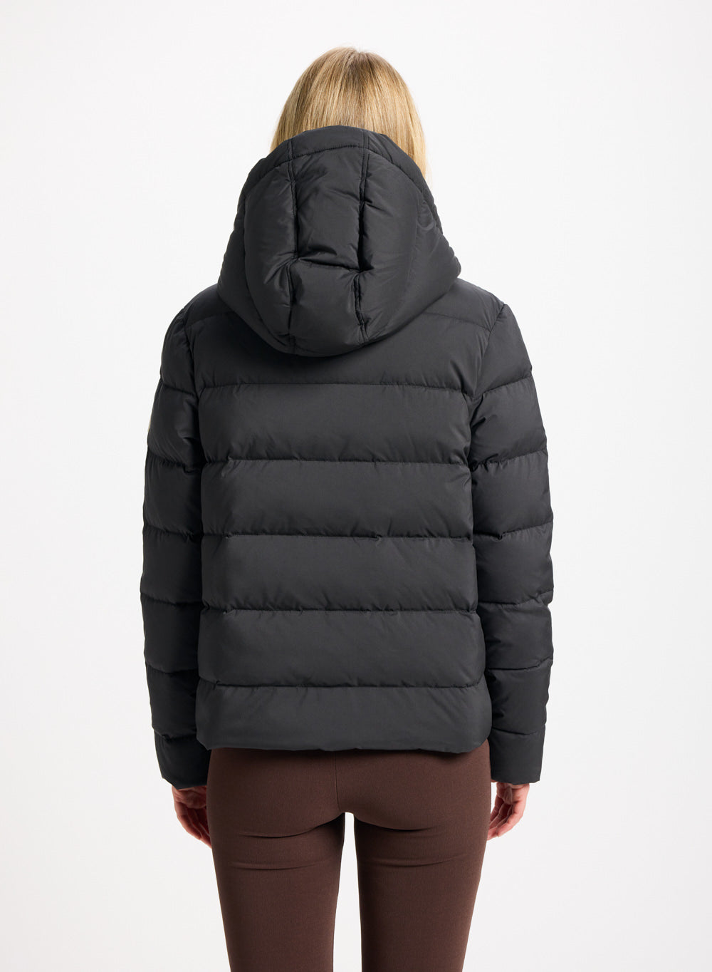 Doudoune femme Pyrenex Spoutnic à capuche amovible noire