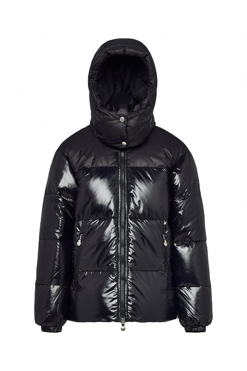 Doudoune brillante femme Lively noire