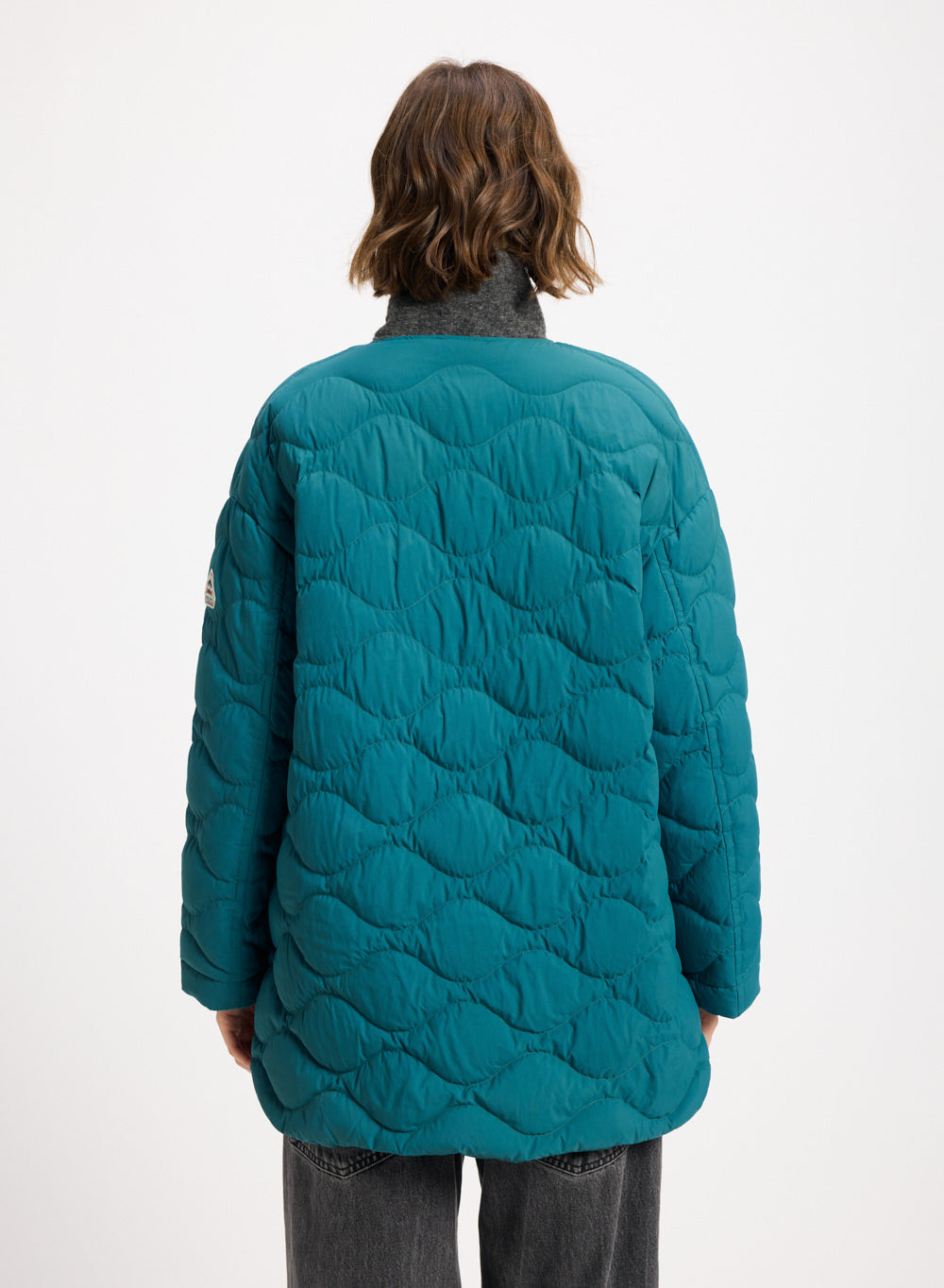 Doudoune légère pour femme Pyrenex Sienna bleu turquoise