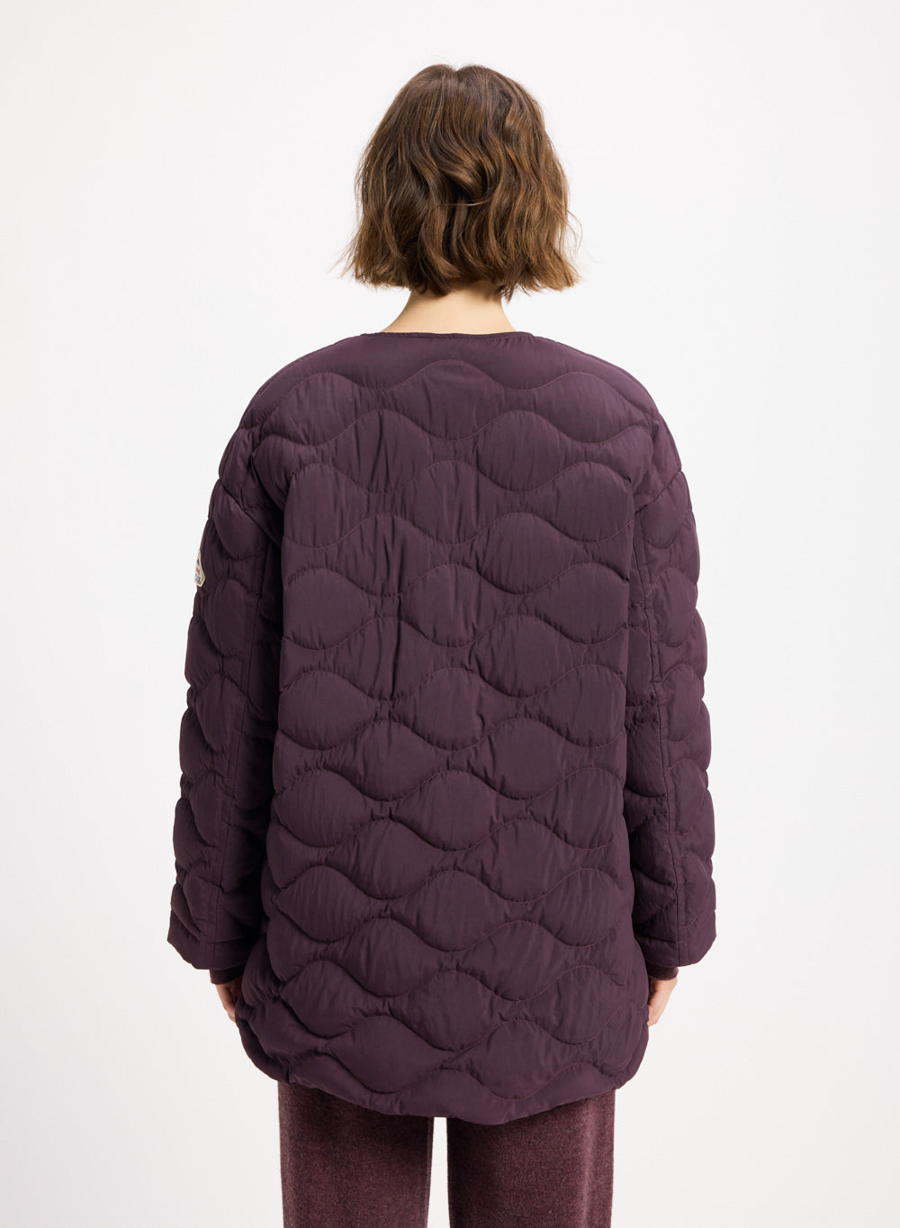 Doudoune légère pour femme Pyrenex Sienna bordeaux