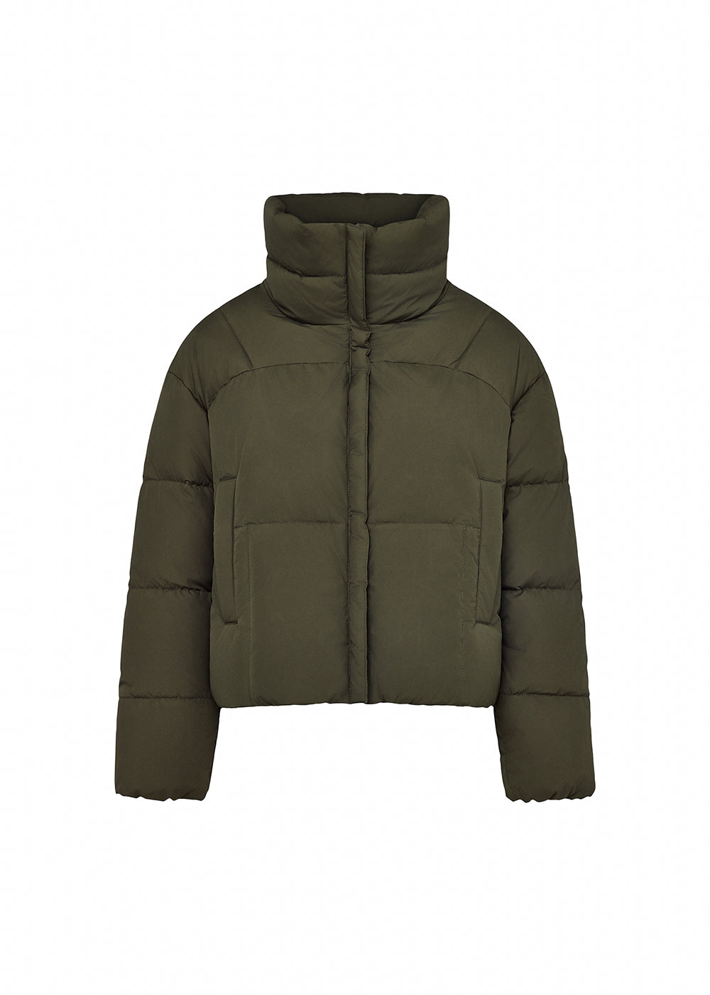 Doudoune courte femme Pyrenex Harmonie Crop khaki