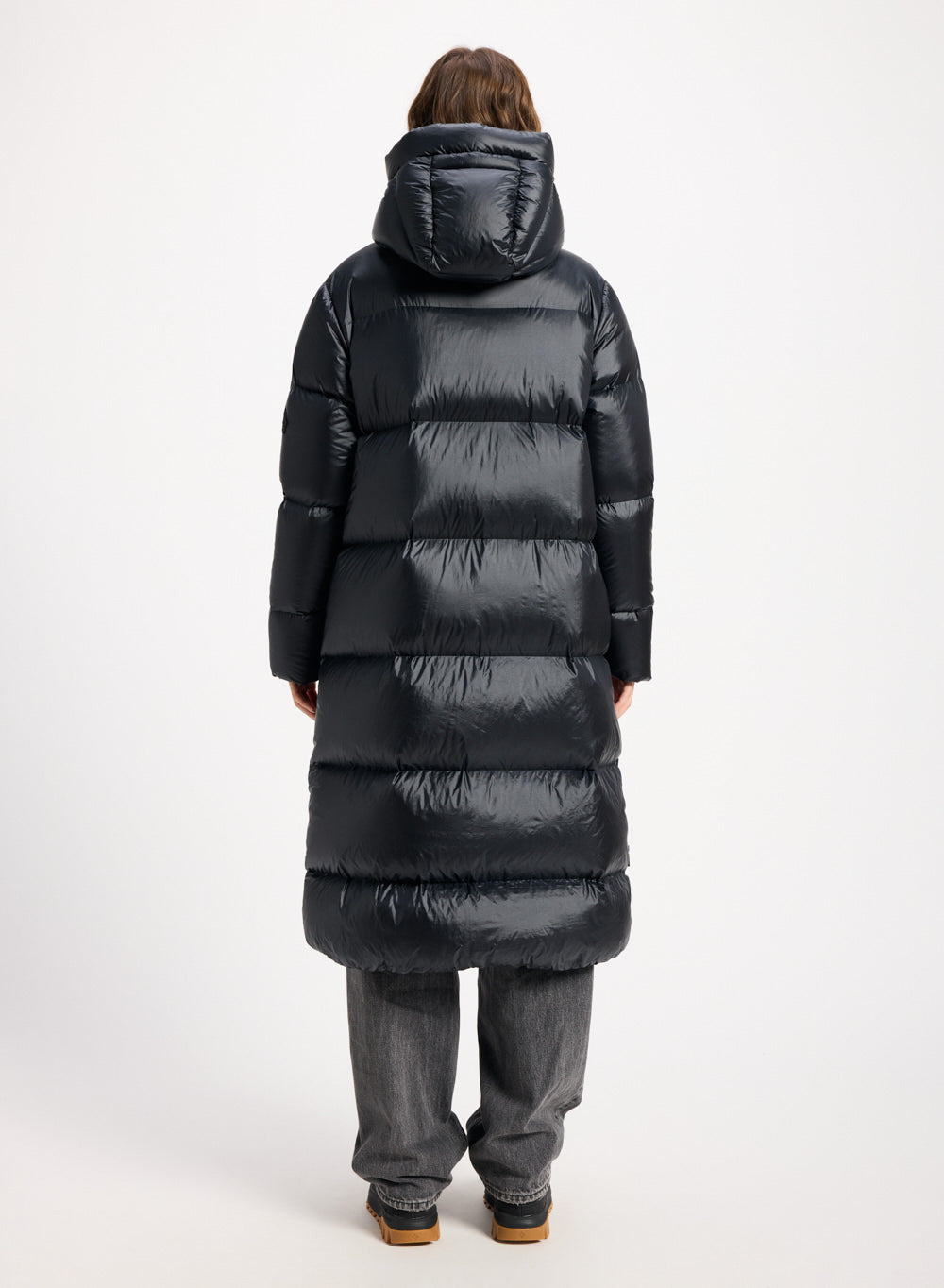 Doudoune longue Pyrenex Oriela made in Saint-Sever noire