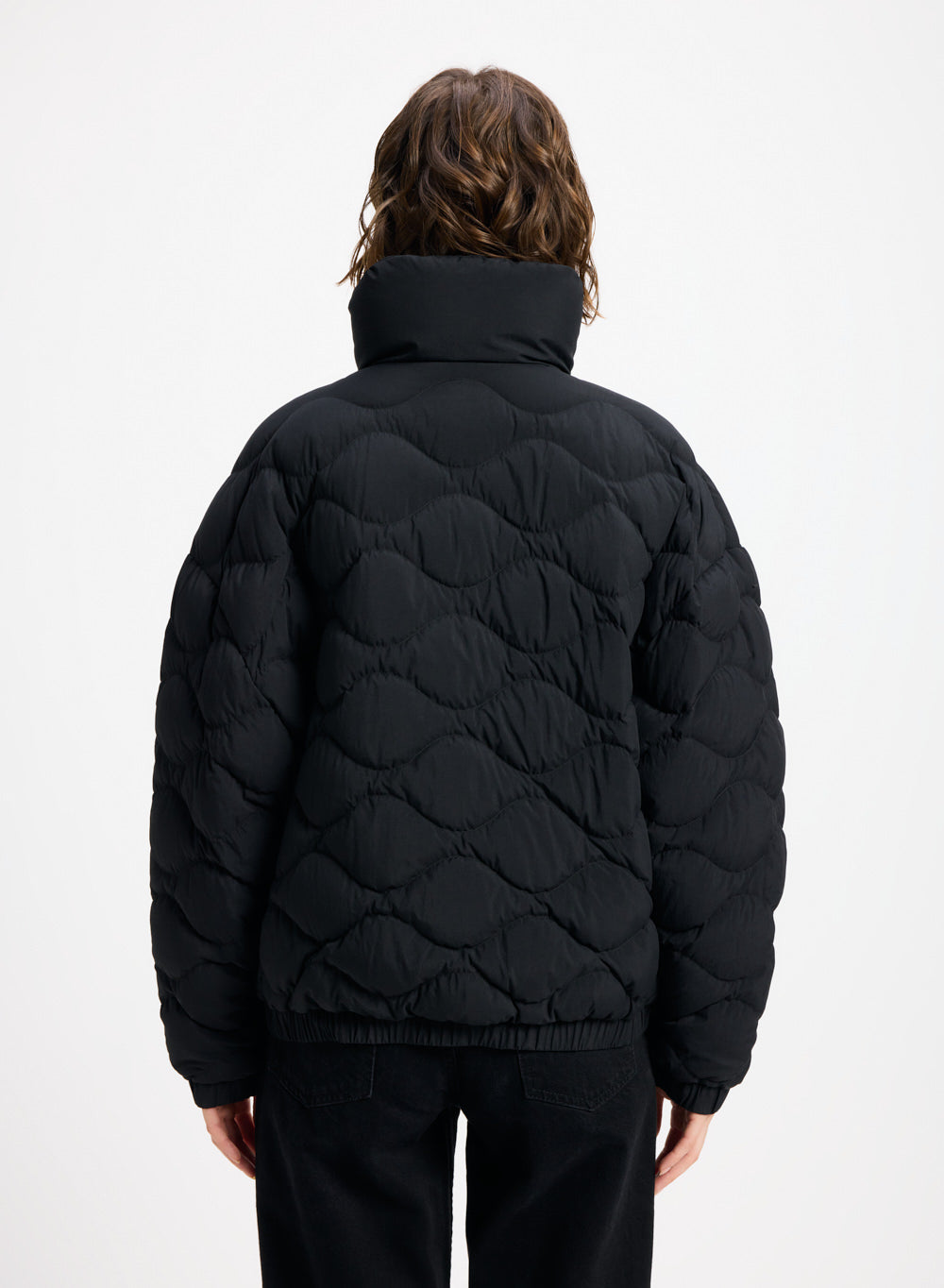 Doudoune courte bomber Pyrenex Enola noire