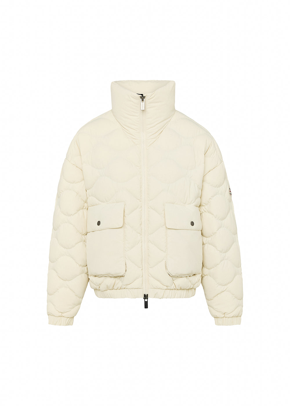 Doudoune courte bomber Pyrenex Enola crème