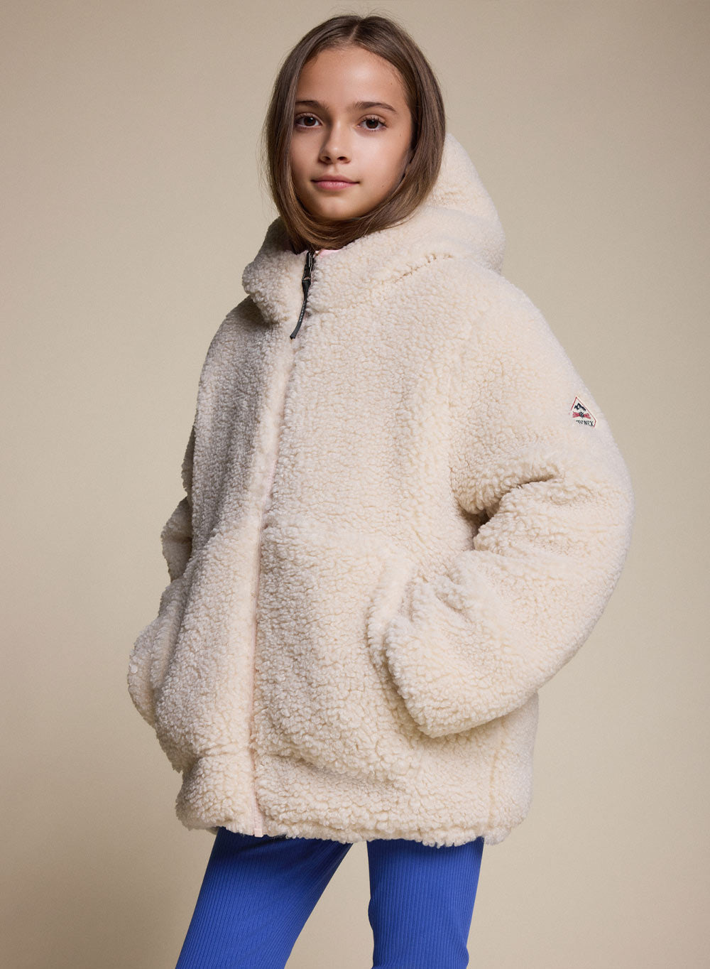 Doudoune réversible enfant Pyrenex Keylinn rose clair