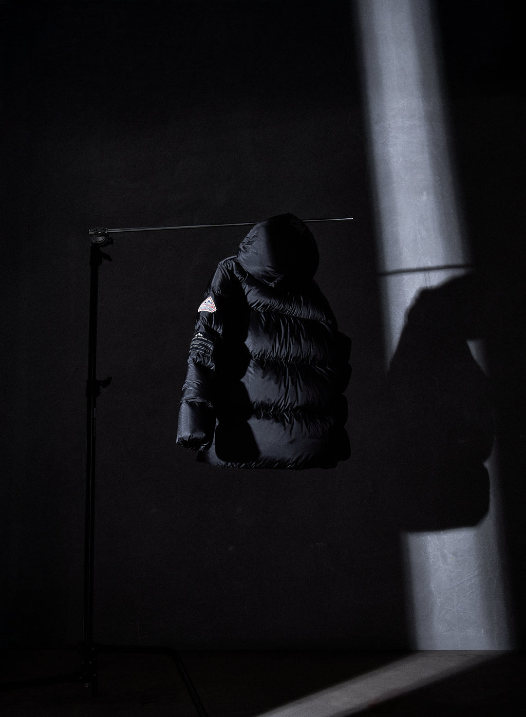 Doudoune unisexe Shift Hooded Ripstop Pyrenex x Wildside noire