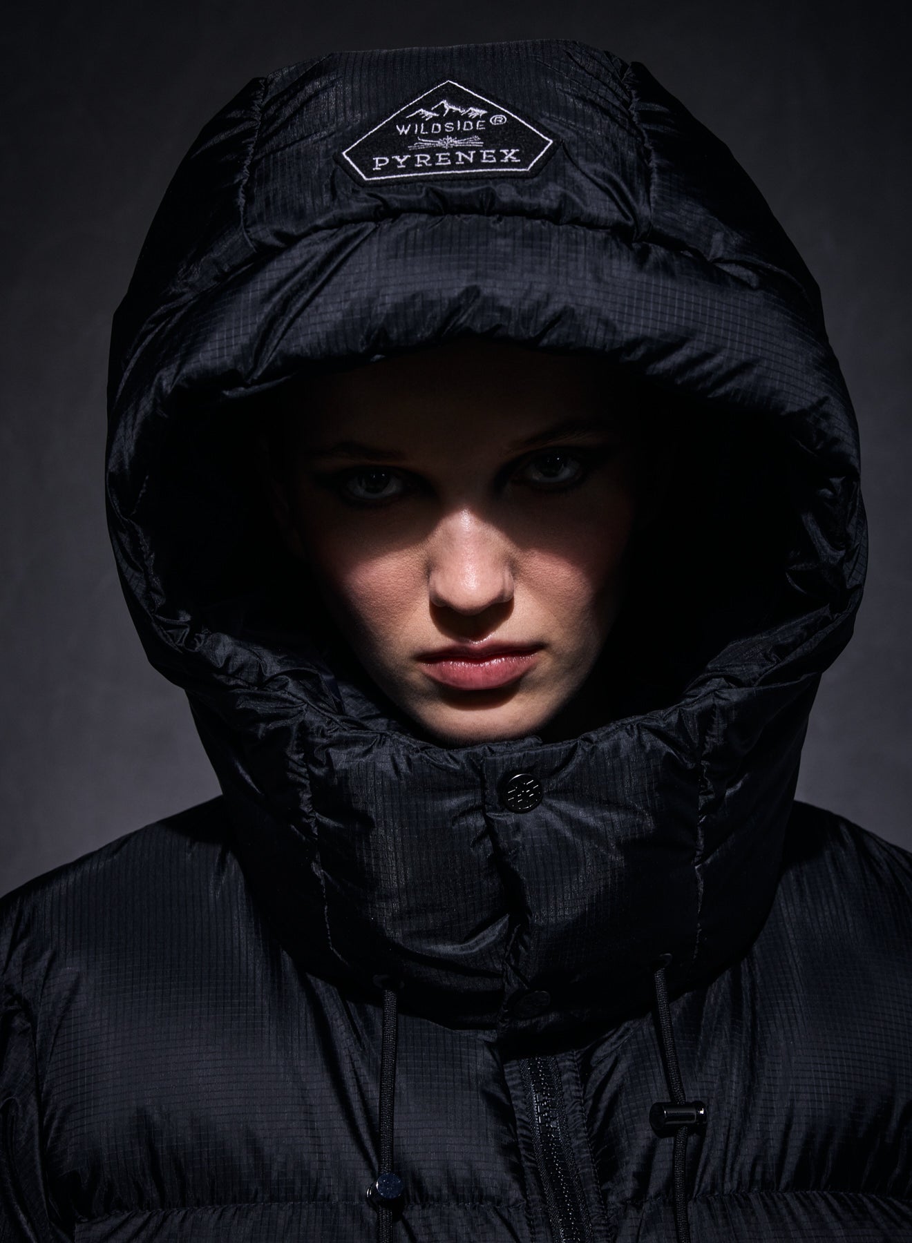 Doudoune unisexe Shift Hooded Ripstop Pyrenex x Wildside noire