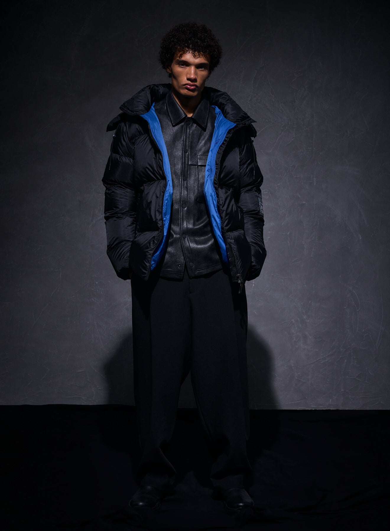 Doudoune unisexe Shift Hooded Ripstop Pyrenex x Wildside noire